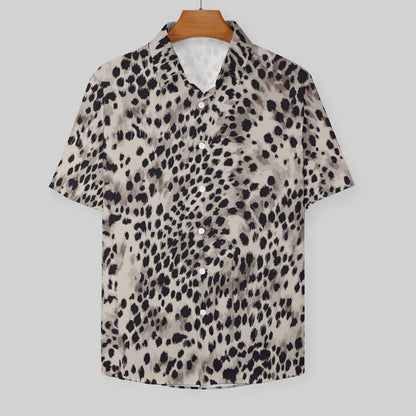 Men's Fashion Casual Printed Short Sleeve Shirts 2306105124
