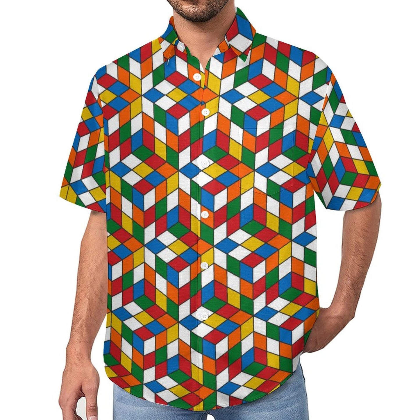 Men's Vacation Hawaiian Shirt 2306101075
