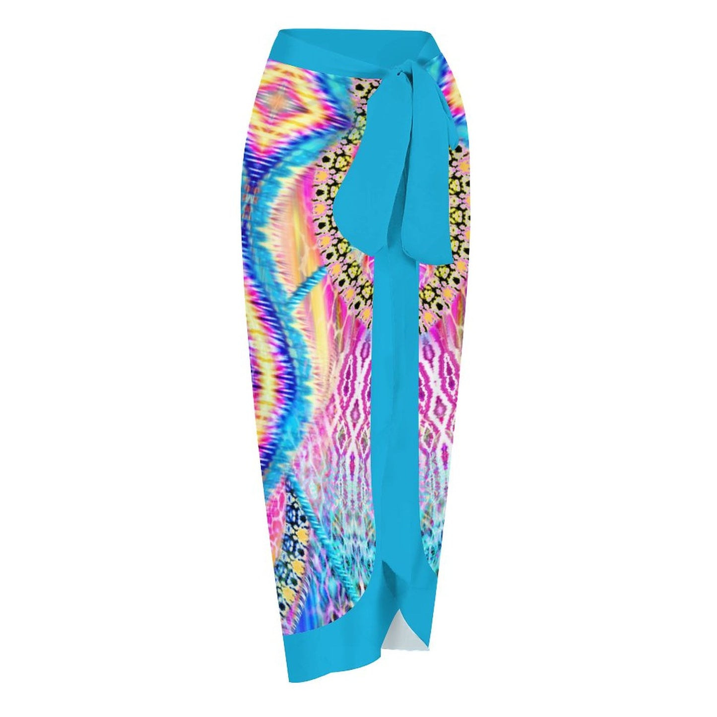 Casual Printed One Piece Swimsuit And Cover Up 2306102224