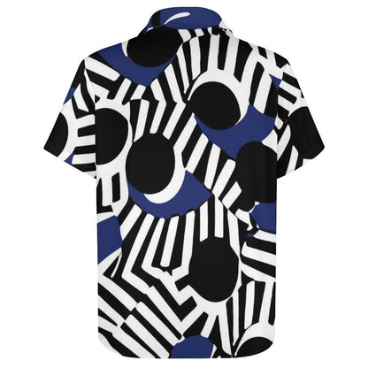 Men's Fashion Casual Printed Short Sleeve Shirts 2306104051