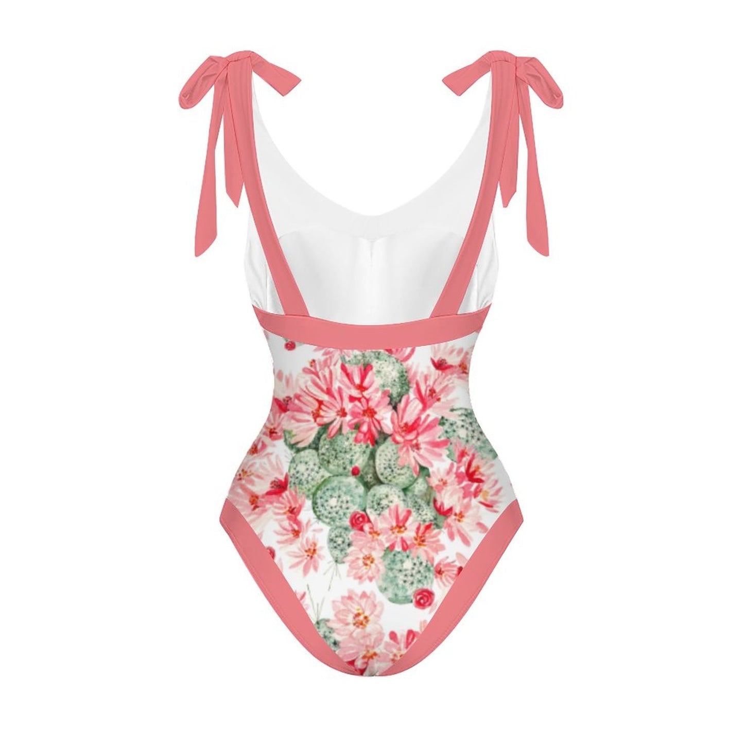 Casual Printed One-Piece Swimsuit And Cover Up 2305102886