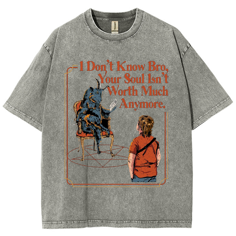 Unisex Vintage Wash Denim T-Shirts