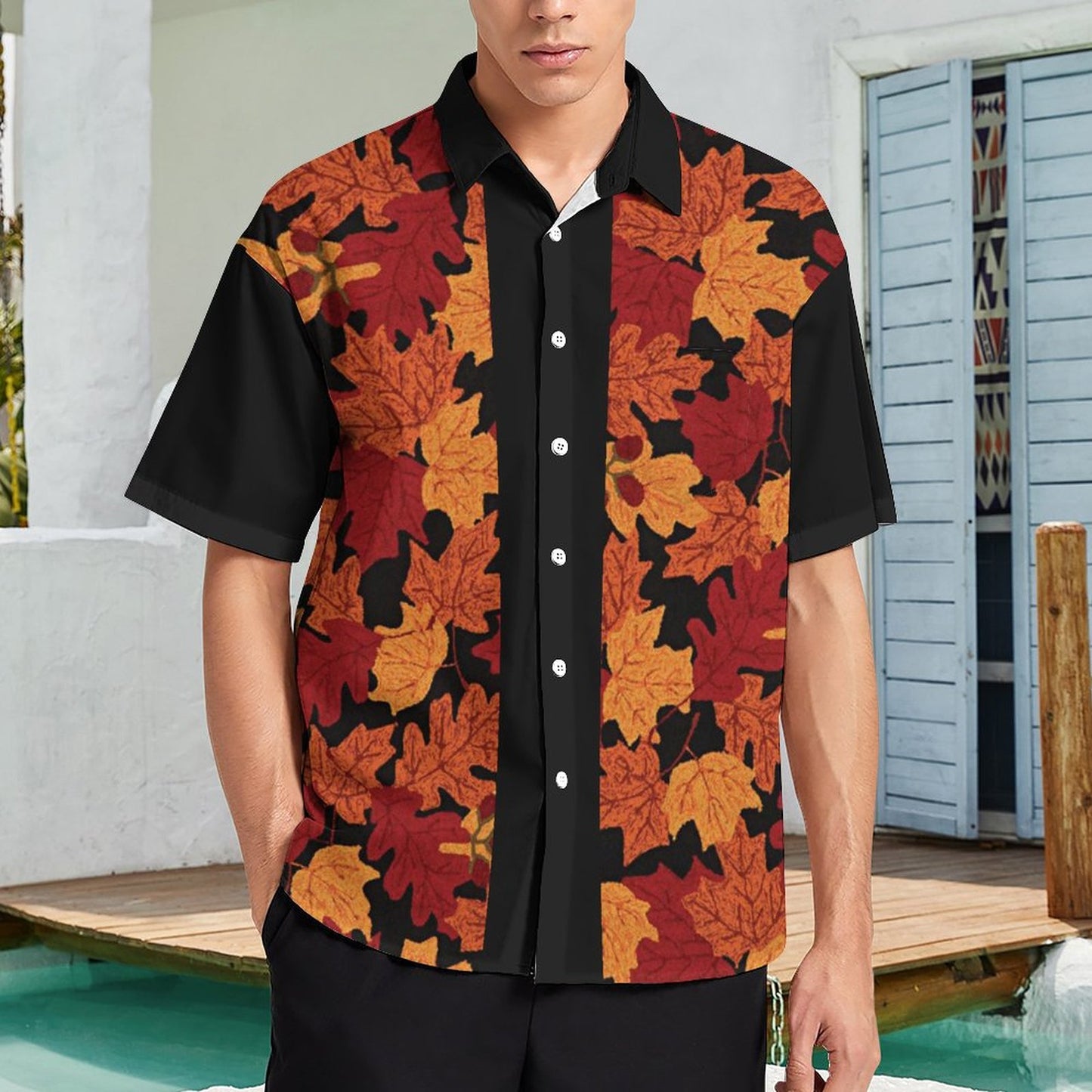 Men's Hawaiian Casual Short Sleeve Shirt 2306104150