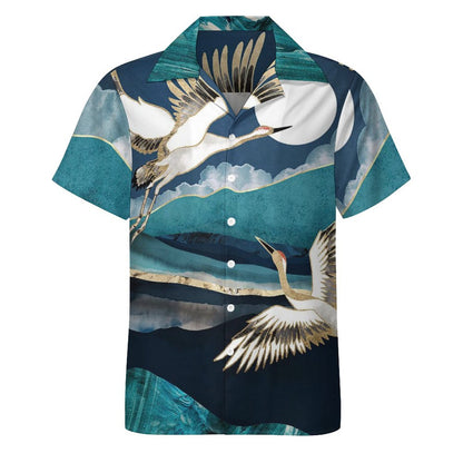 Men's Hawaiian Print Casual Shirt 2304108708