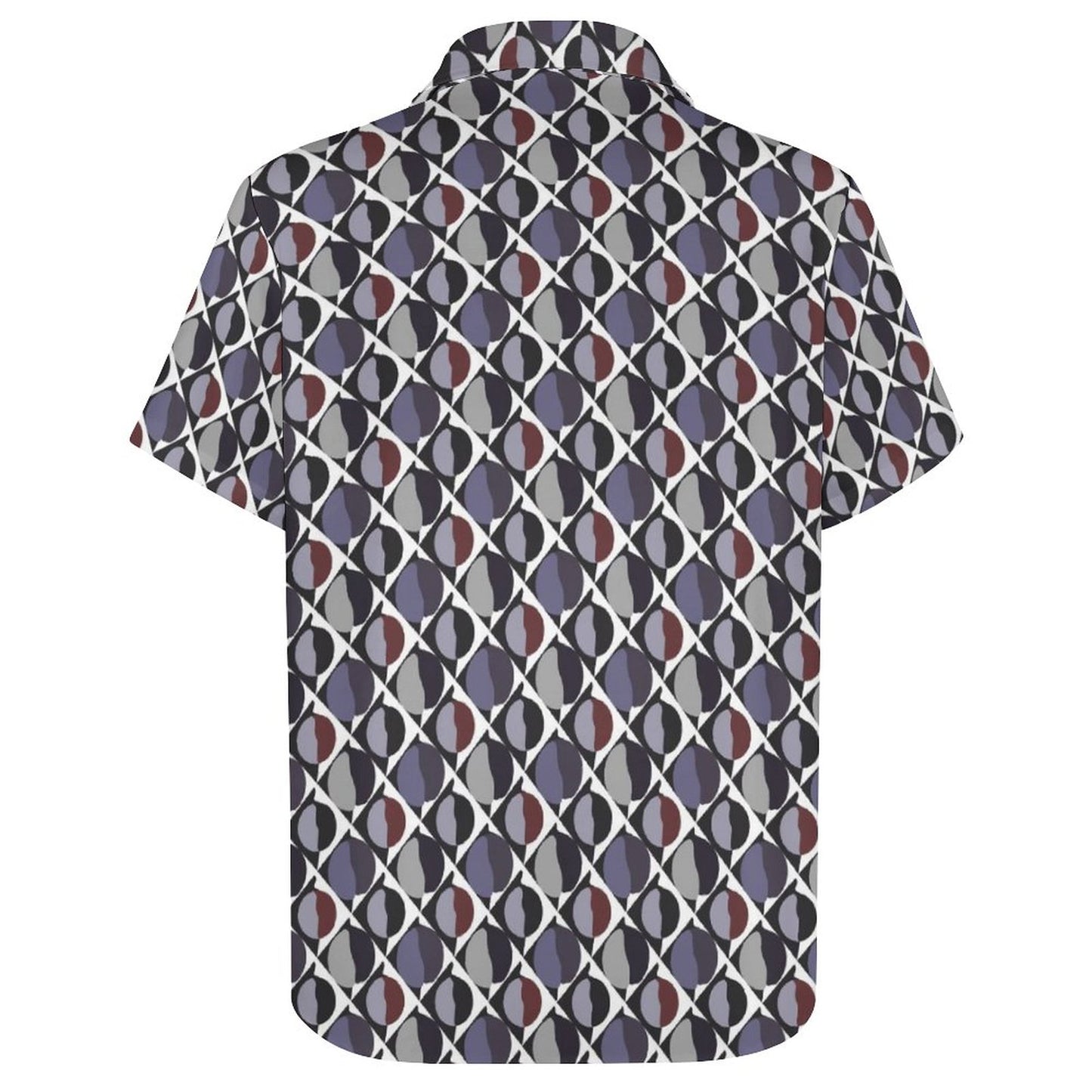 Men's Fashion Casual Printed Short Sleeve Shirts 2305107122