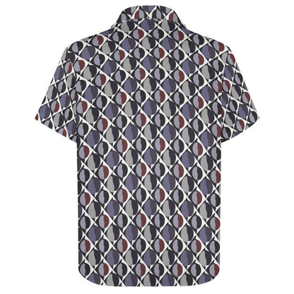 Men's Fashion Casual Printed Short Sleeve Shirts 2305107122