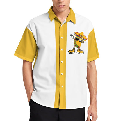 Printed Hawaiian Short Sleeve Shirt