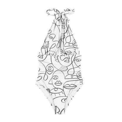 Casual Printed One Piece Swimsuit And Cover Up 2306101709