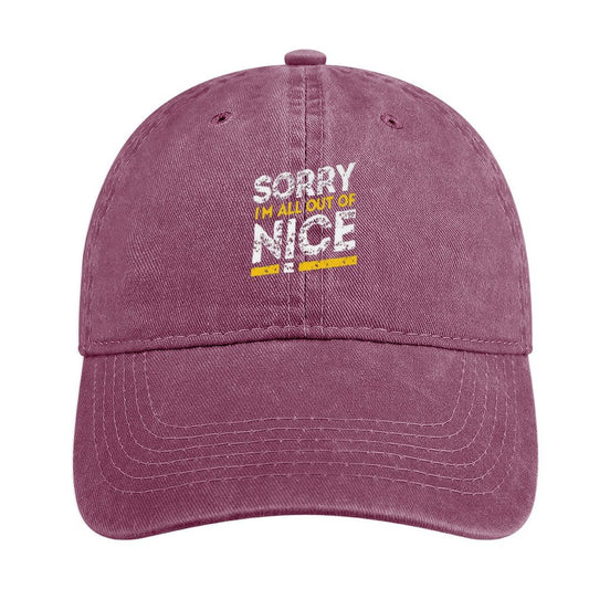 JOC Washed Denim Baseball Cap 2305102278