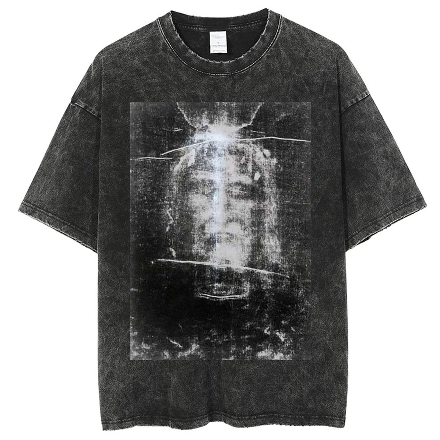 Unisex Vintage Solid Wash T-Shirts 2305103961