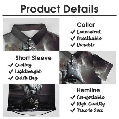 Men's Hawaiian Casual Short Sleeve Shirt 2306104248