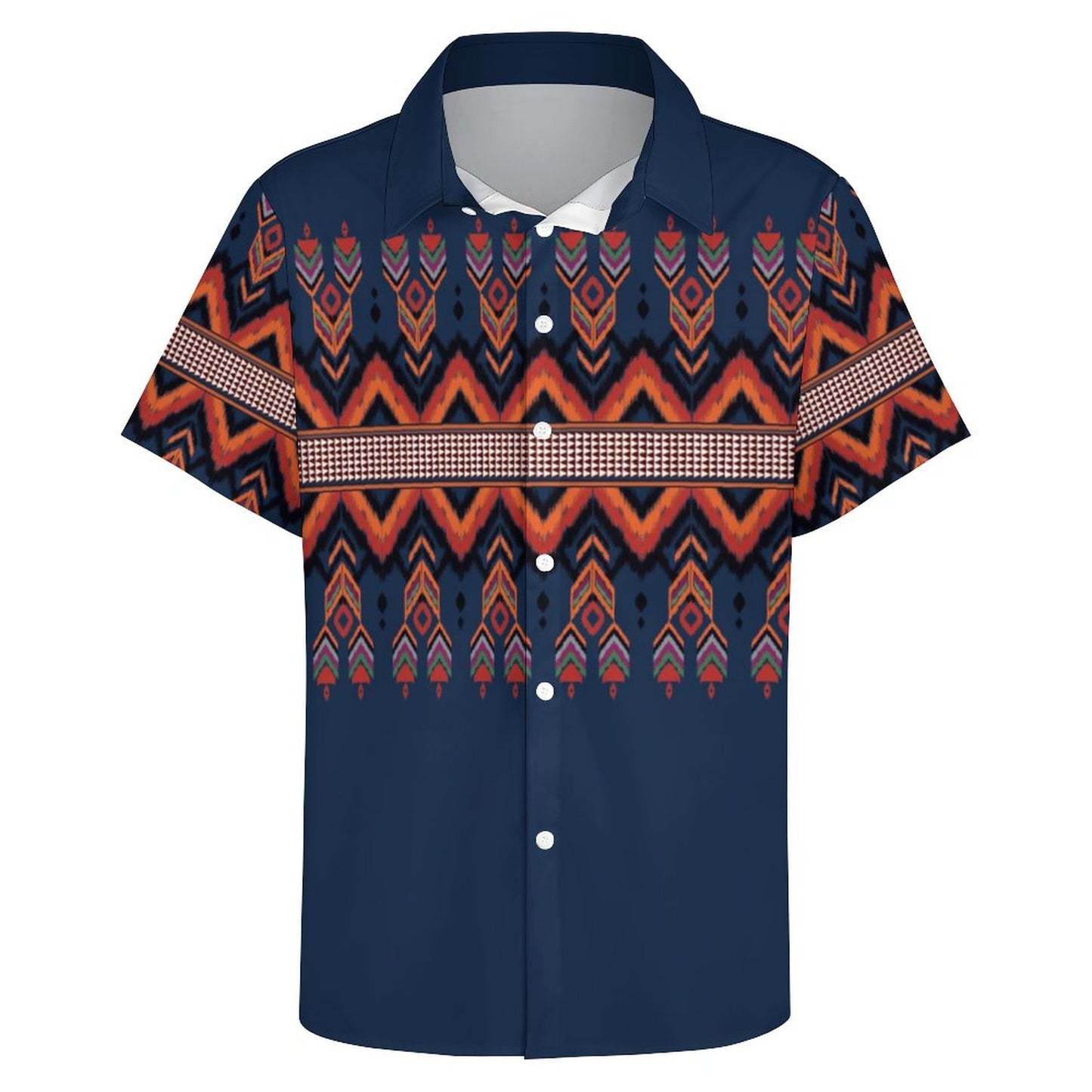 Men's Fashion Casual Printed Short Sleeve Shirts 2306101721