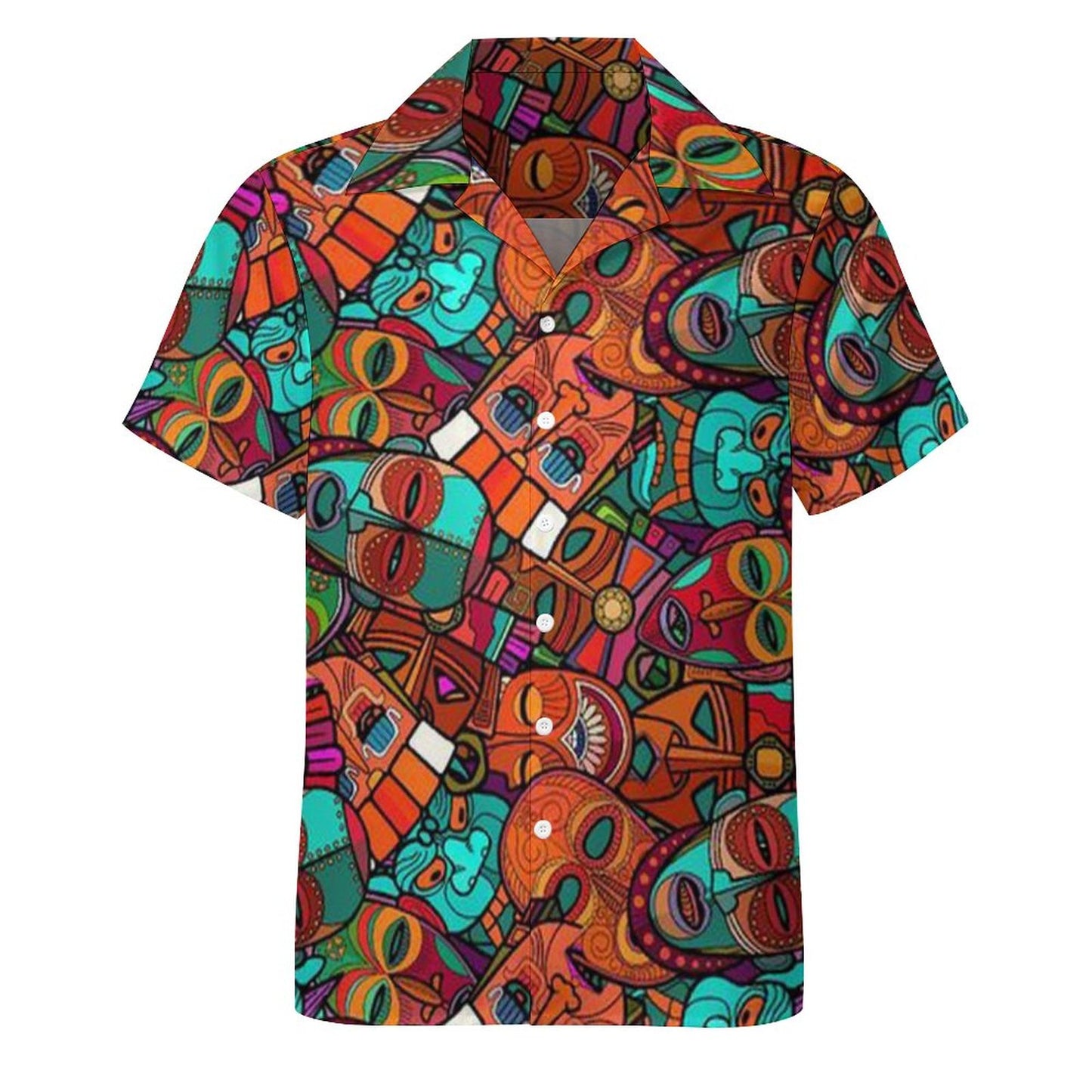Men's Hawaiian Casual Short Sleeve Shirt 2305102399