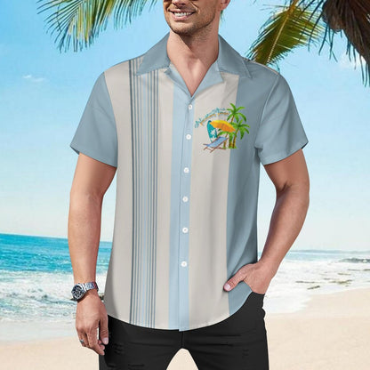 Men's Hawaiian Print Casual Shirt 2304107070