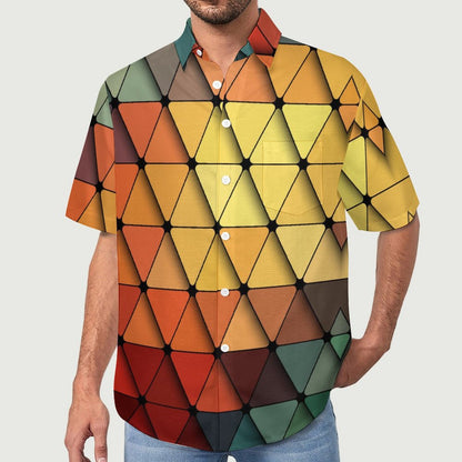 Men's Vacation Hawaiian Shirt 2306101074