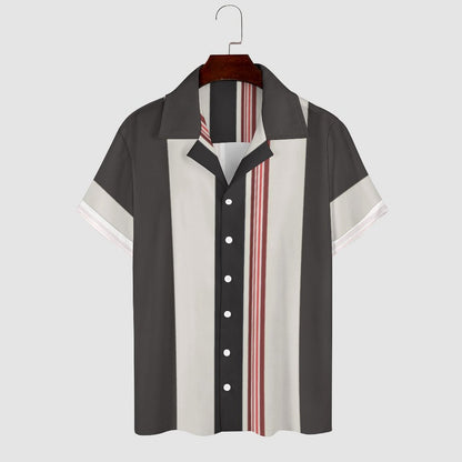 Men's Hawaiian Print Casual Shirt 2304107495