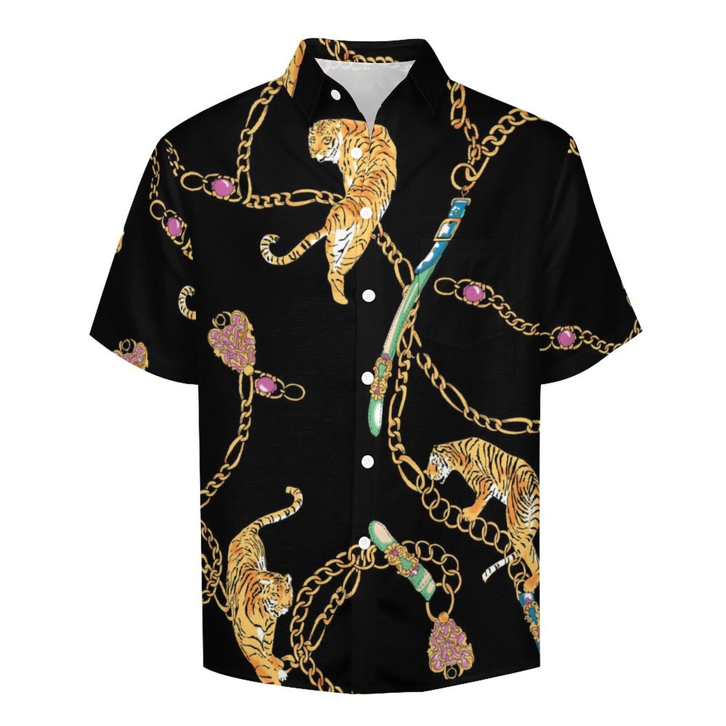 Men's Vacation Hawaiian Shirt 2306104314