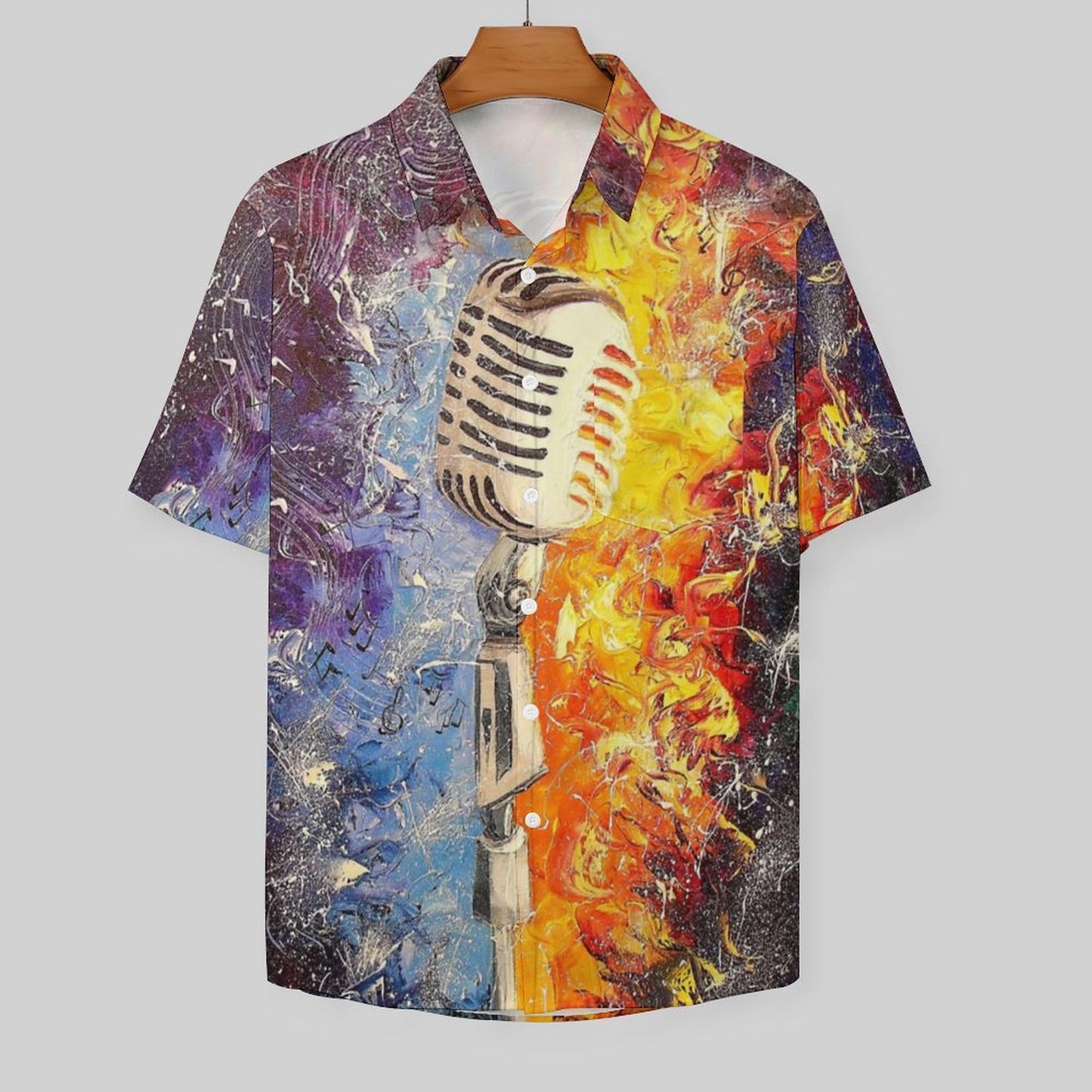 Men's Hawaiian Casual Short Sleeve Shirt 2306103341