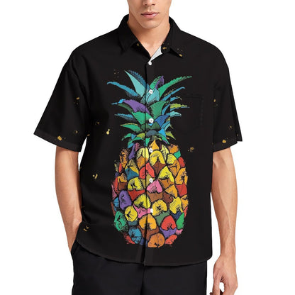 Men's Hawaiian Casual Short Sleeve Shirt 2306103701