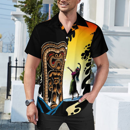 Men's Hawaiian Casual Short Sleeve Shirt 2305102384