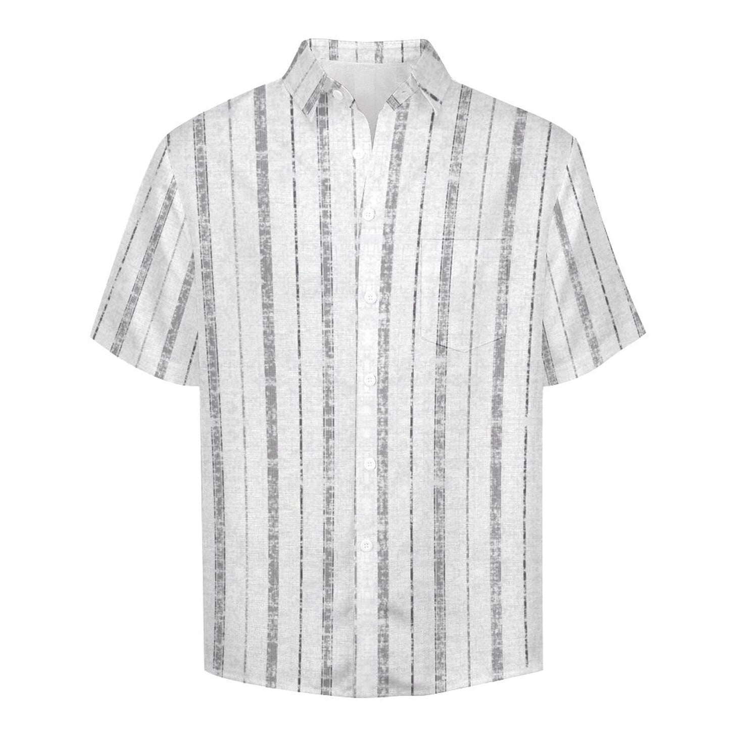 Men's Hawaiian Print Lapel Shirt 2304103744