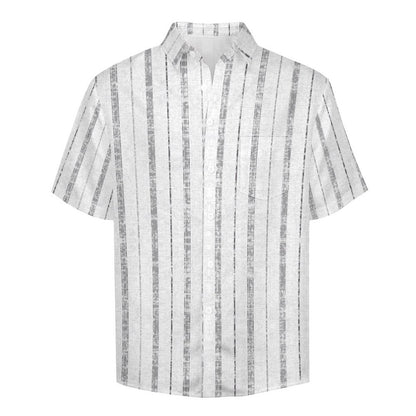 Men's Hawaiian Print Lapel Shirt 2304103744
