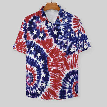 Men's Hawaiian Casual Short Sleeve Shirt 2306103350