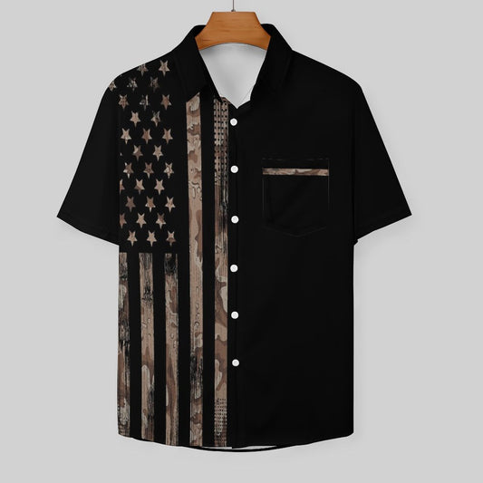 Men's Hawaiian Casual Short Sleeve Shirt 2306103351