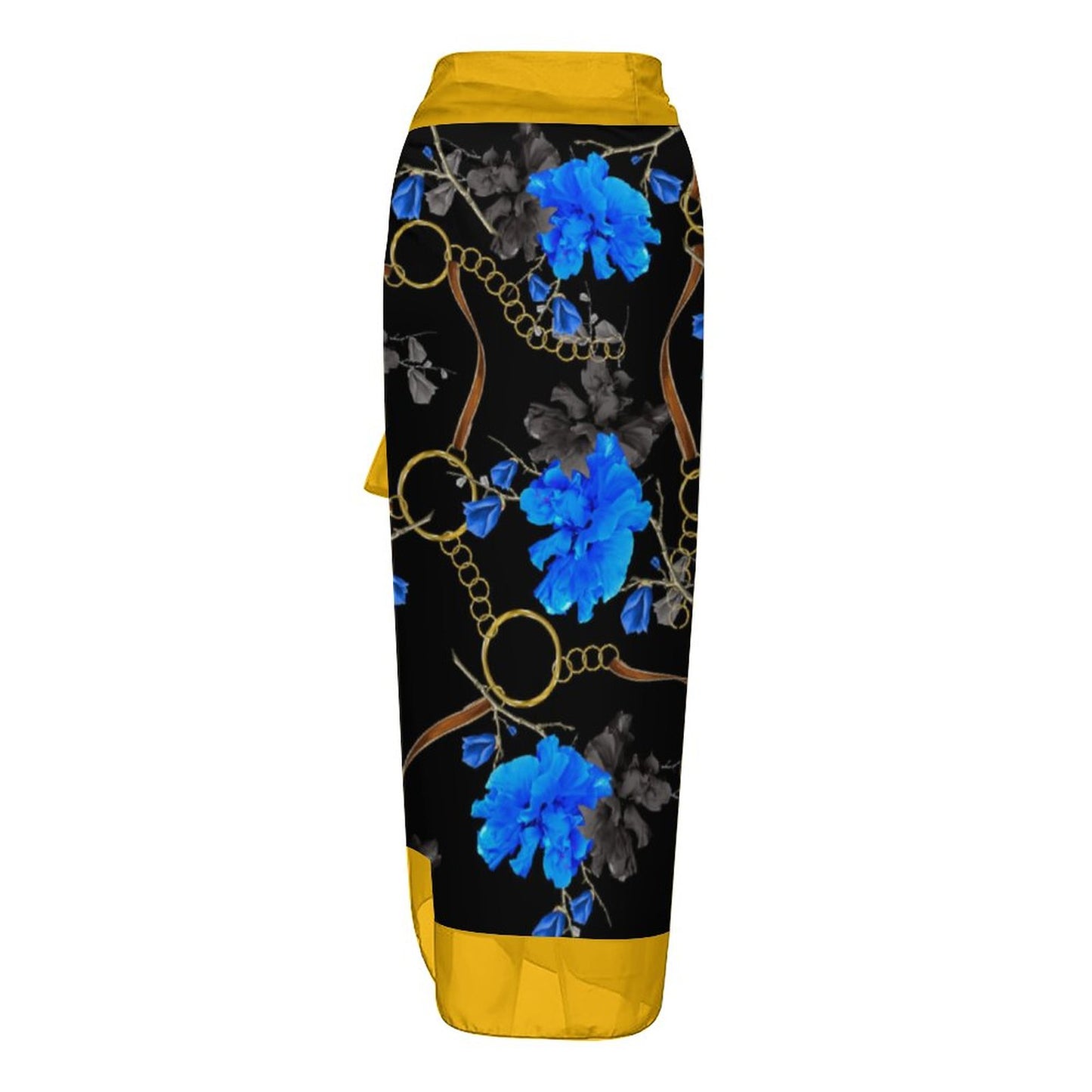 Casual Printed One-Piece Swimsuit And Cover Up 2305102694