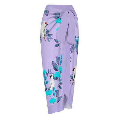 Casual Printed One-Piece Swimsuit And Cover Up 2305102607