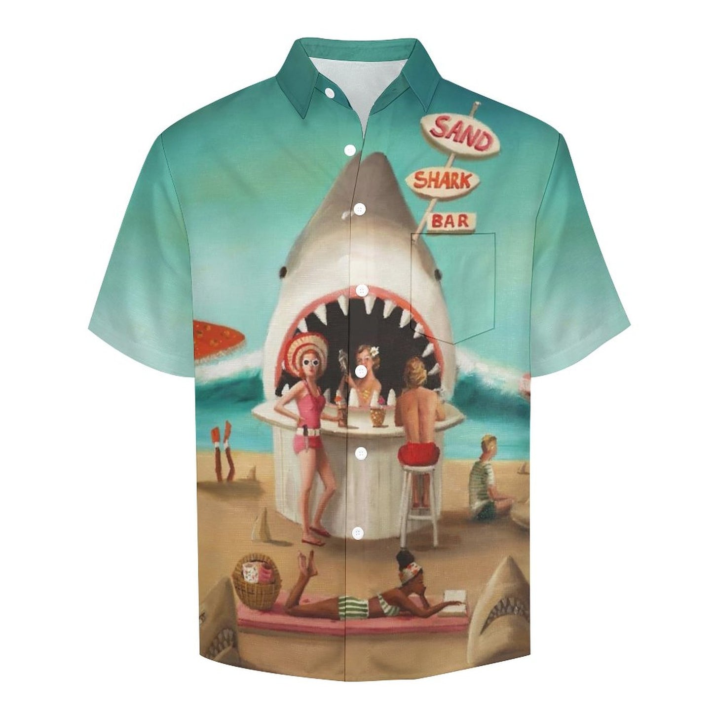 Men's Vacation Hawaiian Shirt 2306100910