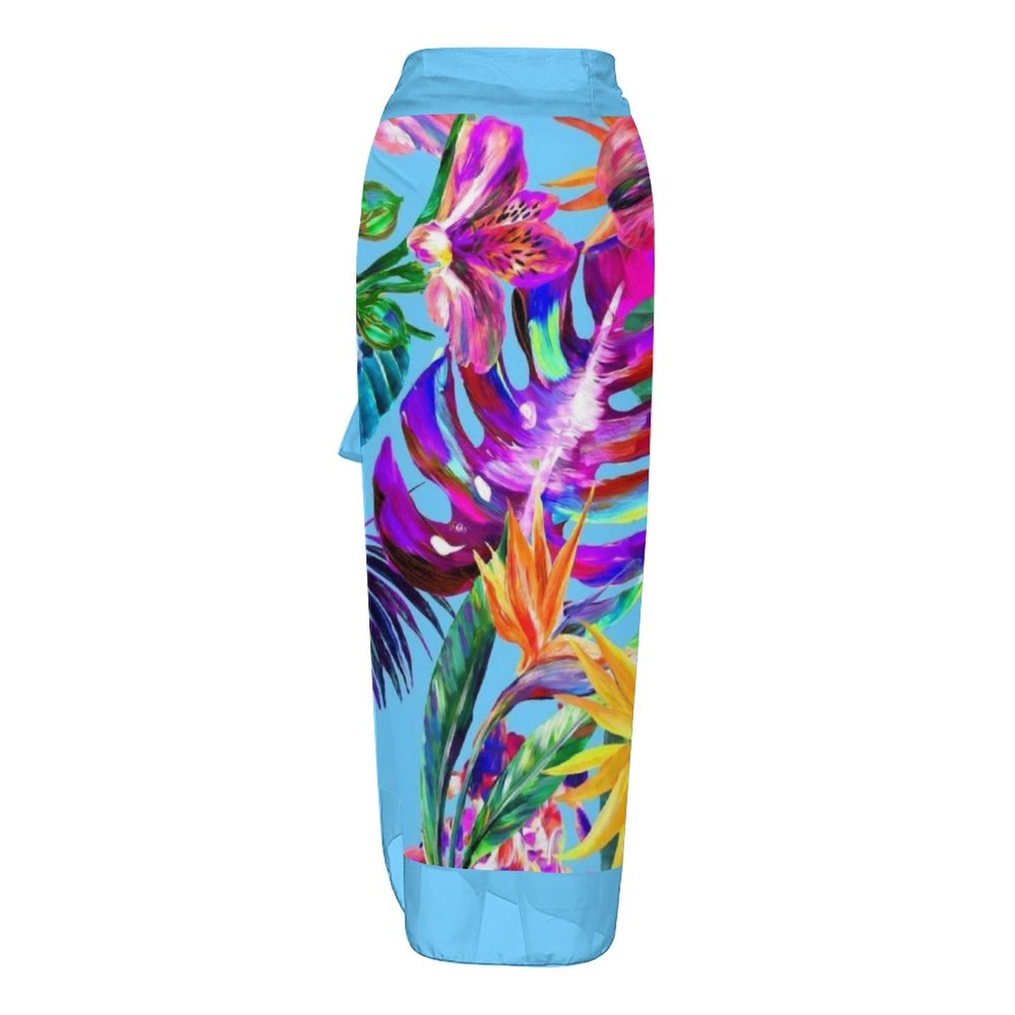Casual Printed One Piece Swimsuit And Cover Up 2306102468