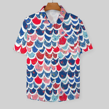 Men's Hawaiian Casual Short Sleeve Shirt 2306103352