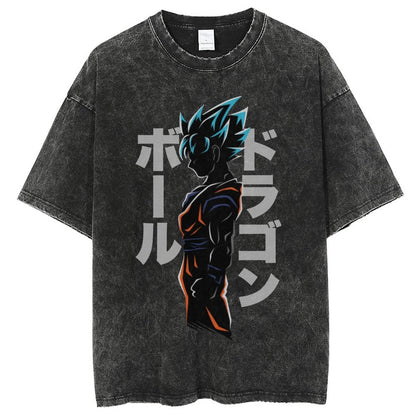 Unisex Vintage Solid Wash T-Shirts 2305102963