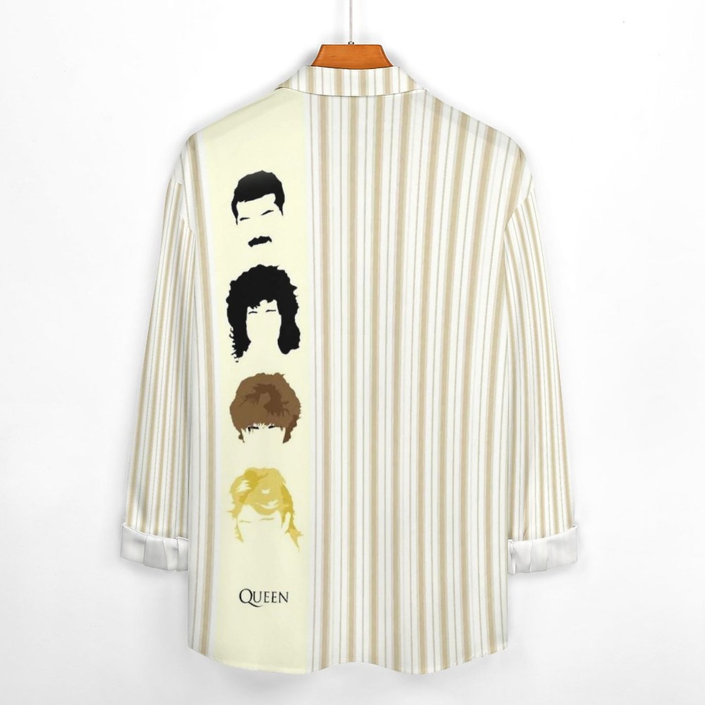 Men's Casual Printed Long Sleeve Shirt 2306103097