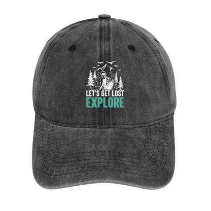 JOC Washed Denim Baseball Cap 2305101901