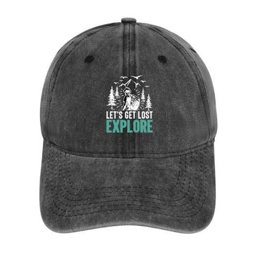 JOC Washed Denim Baseball Cap 2305101901