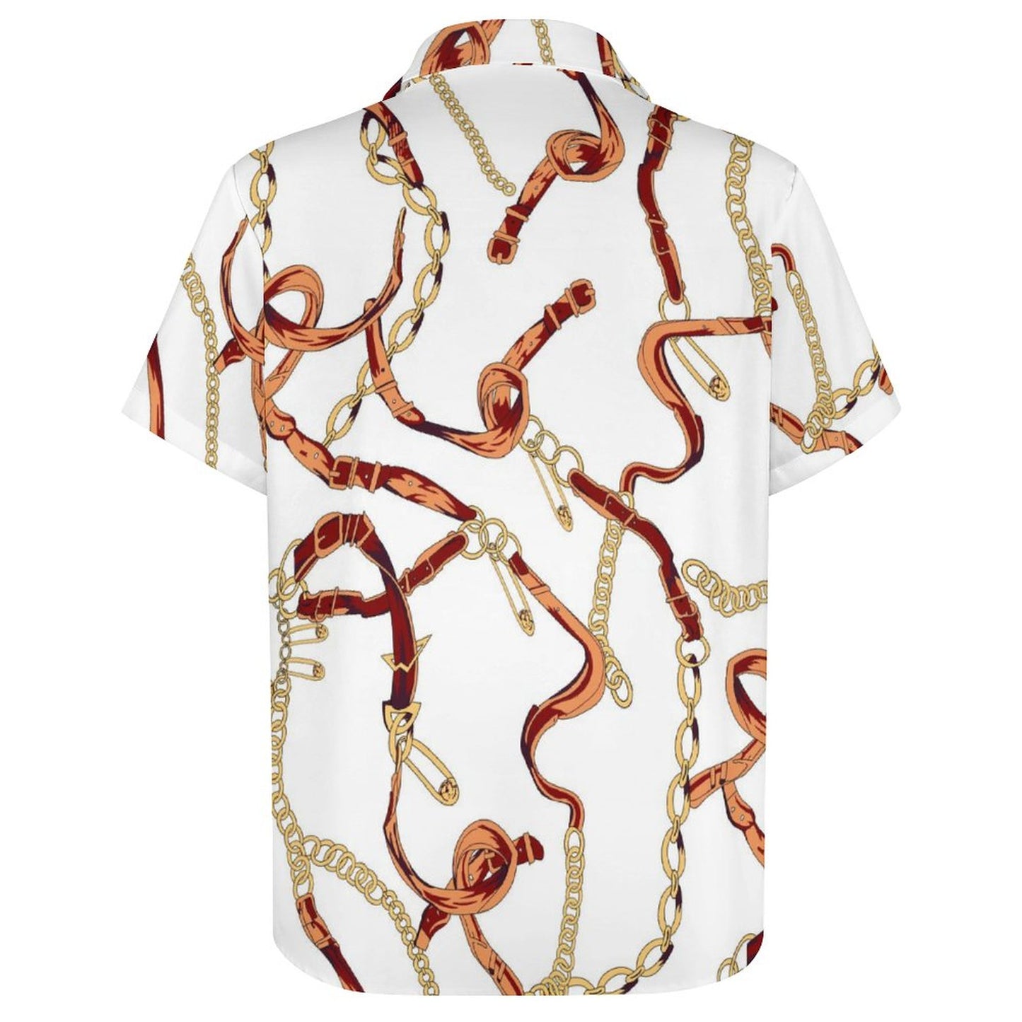 Men's Fashion Casual Printed Short Sleeve Shirts 2306100788