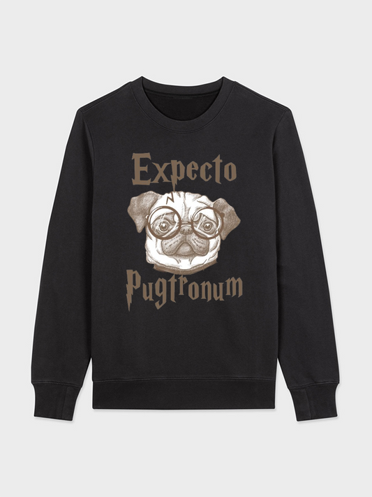 Unisex Round Neck Casual Printed Long Sleeve Sweatshirt