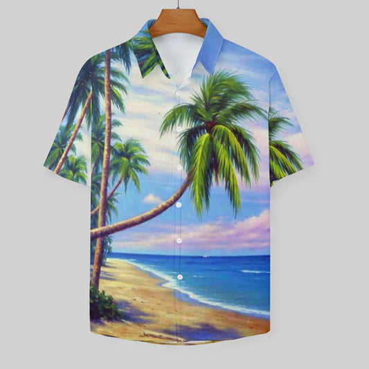 Men's Hawaiian Print Resort Shirt 2304109195