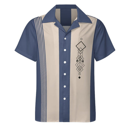 Men's Hawaiian Print Casual Shirt 2304104792