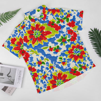Men's Fashion Casual Printed Short Sleeve Shirts 2306101738