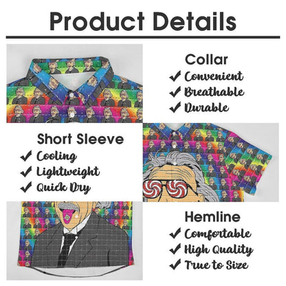 Men's Hawaiian Casual Short Sleeve Shirt 2306104575