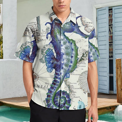 Men's Hawaiian Casual Short Sleeve Shirt 2305106470