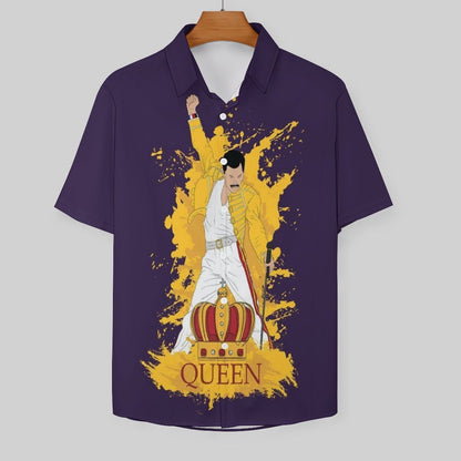 Men's Fashion Casual Printed Short Sleeve Shirts 2306102219