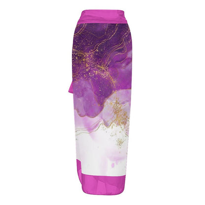 Fashion Printed One Piece Swimsuit And Cover Up 2306102469