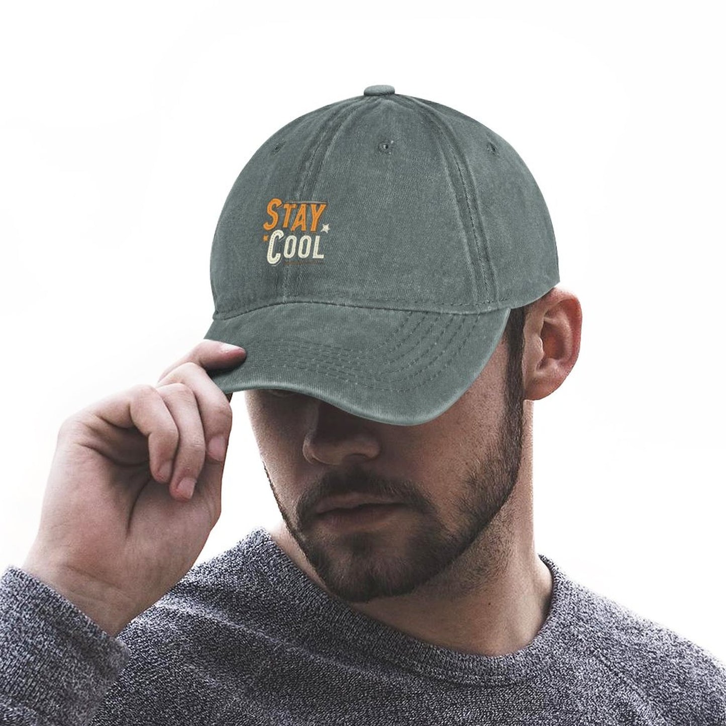 JOC Washed Denim Baseball Cap 2305102273