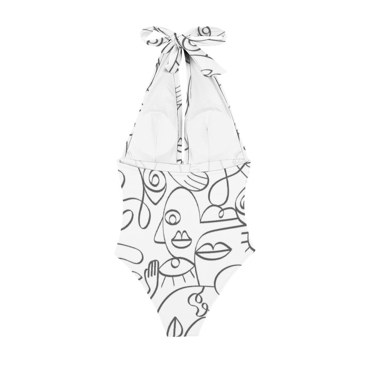 Casual Printed One Piece Swimsuit And Cover Up 2306101709