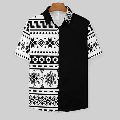 Men's Fashion Casual Printed Short Sleeve Shirts 2306101723