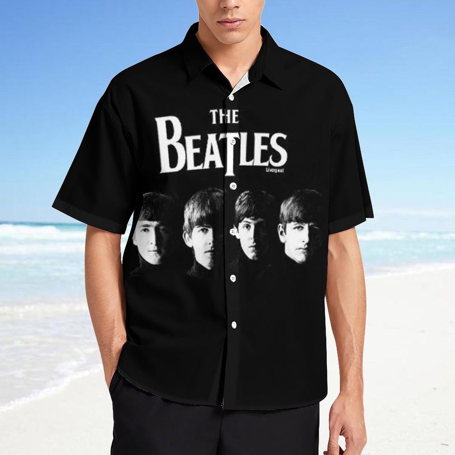 Men's Fashion Casual Printed Short Sleeve Shirts 2306102216